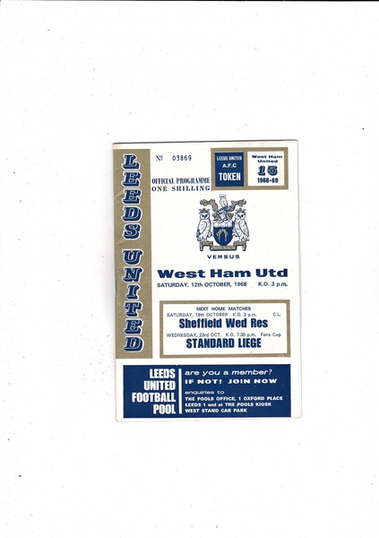 Many more Football Programmes listed today