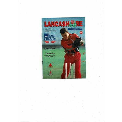 Yorkshire County Cricket Programmes/Scorecards