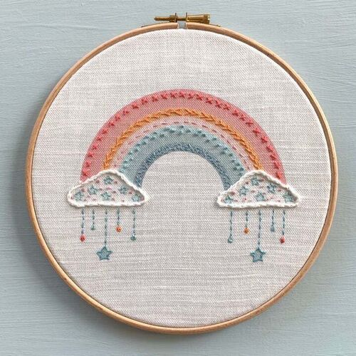 Rainbow Embroidery Kit