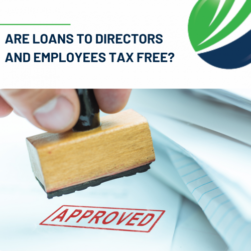 Are loans to directors and employees tax free?