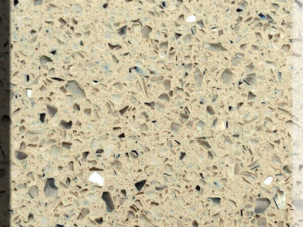 Starlight Cream quartz worktop