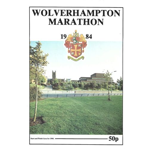 1984 Wolverhampton Marathon (25/03/1984) Athletics Programme
