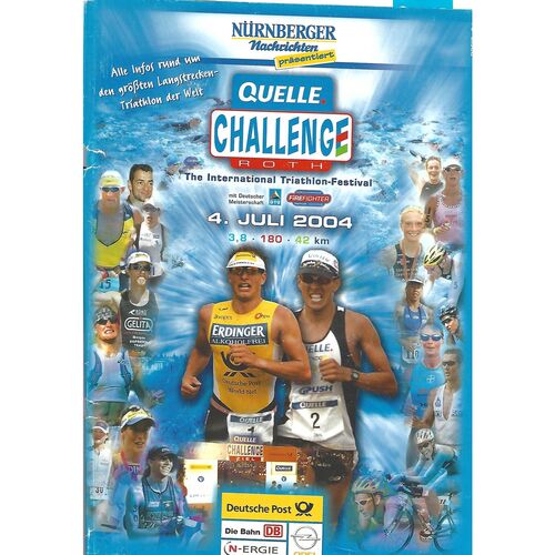 2004 Roth Quelle Challenge International Triathlon Festival (0407/2004) Programme & Entry Rules Brochure