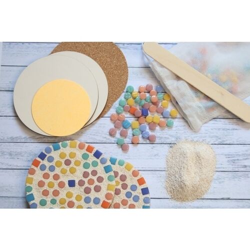 Round Mosaic Coaster Kit