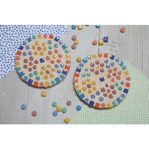 Round Mosaic Coaster Kit