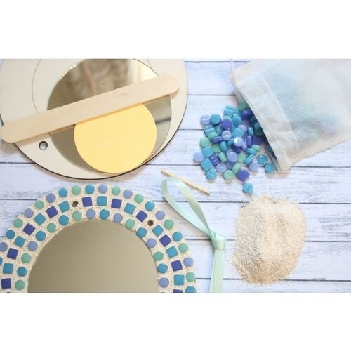 Mirror Mosaic Kit - Blue
