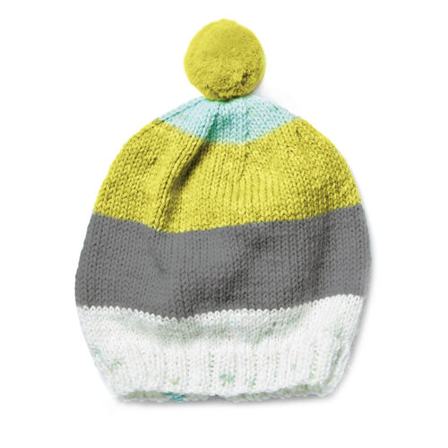 Caron Cupcake Knitted Hat Pattern