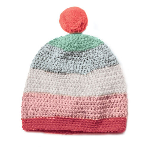 Caron Cupcake Crocheted Hat Pattern