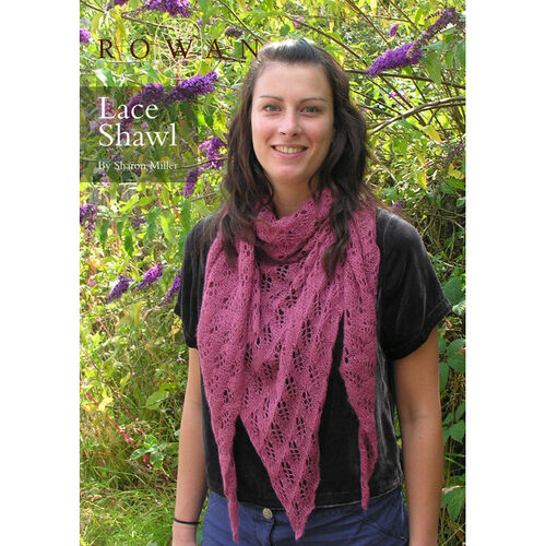 Lace Shawl in Rowan Fine Lace