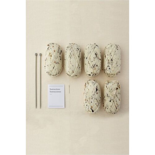 DMC Mindful The Quiet Time Blanket Knitting Kit