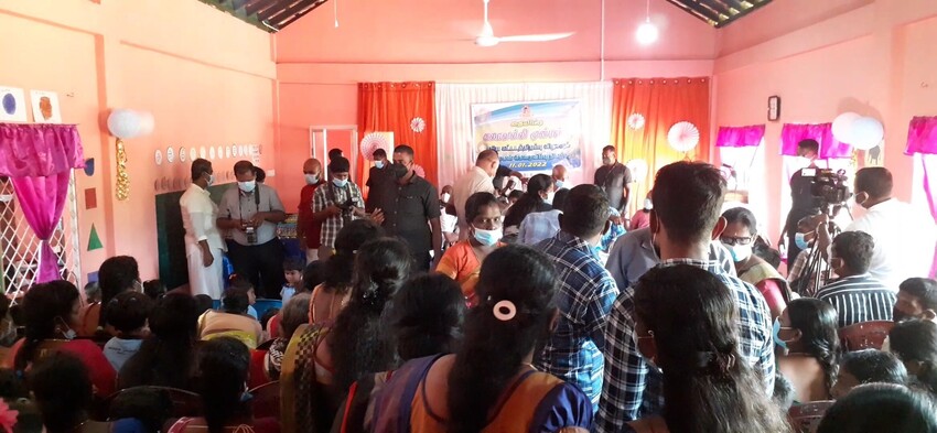 தையிட்டியில் முன்பள்ளி திறந்து வைப்பு