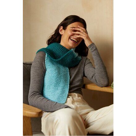 DMC Mindful Making The Serene Scarf Knitting Kit