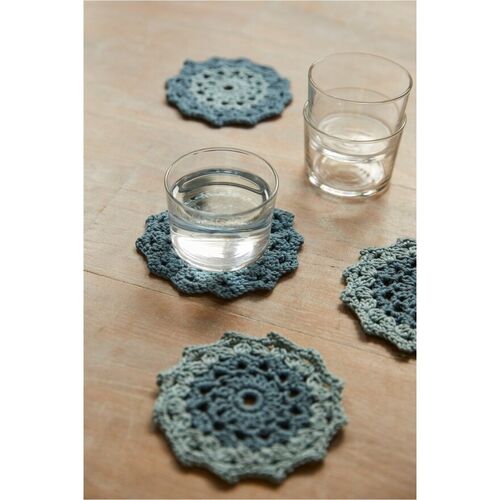 DMC Mandale Coasters Crochet Kit