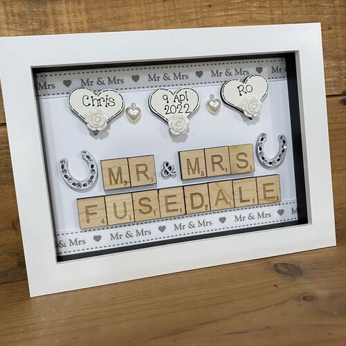 6/8” MR & MRS FRAME