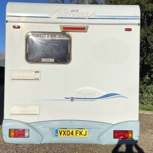 2004 Swift ACE Novella Capri Fiat Ducato 2.0JTD Motorhome 2 Berth 55377 Miles