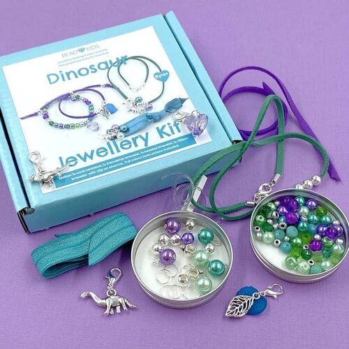 Bead Kids Dinosaur Jewellery Making Kit