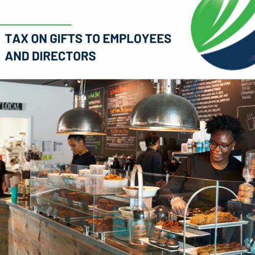 Tax on gifts to employees and directors