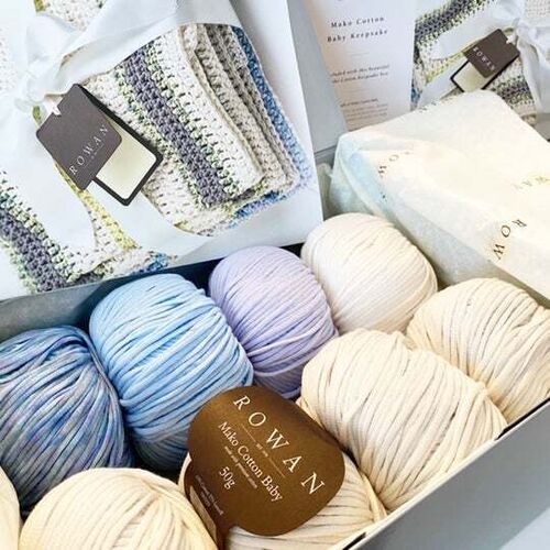 Rowan Mako Cotton Baby Keepsake Box
