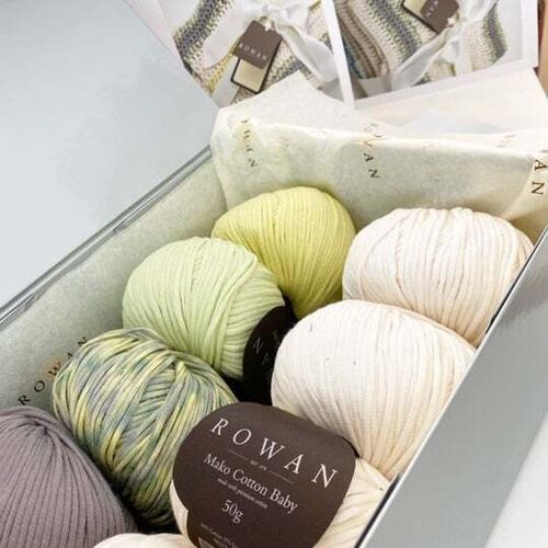 Rowan Mako Cotton Baby Keepsake Box