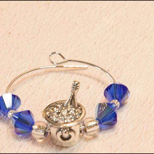 Sterling Silver Ice Bucket Charm