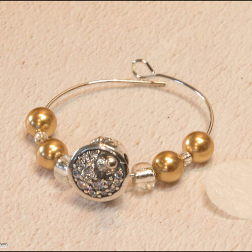 Sterling Silver Ice Bucket Charm