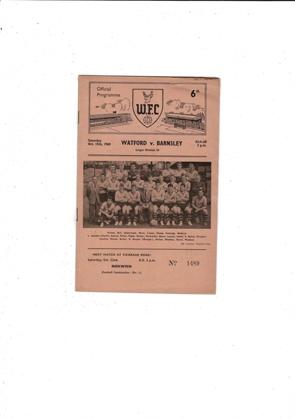 More Football Programmes listed today