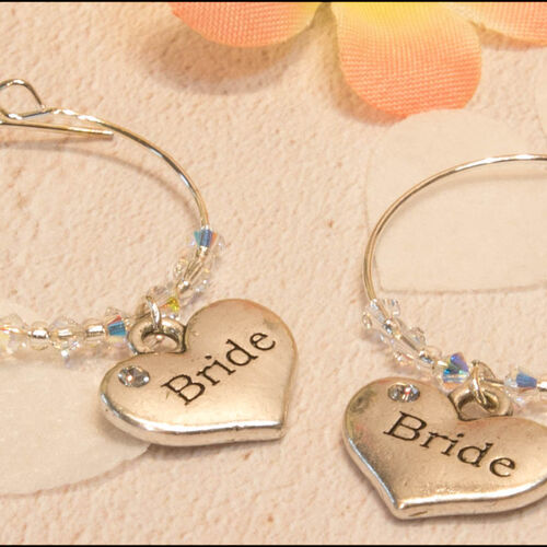 Wedding Wine Glass Charms
