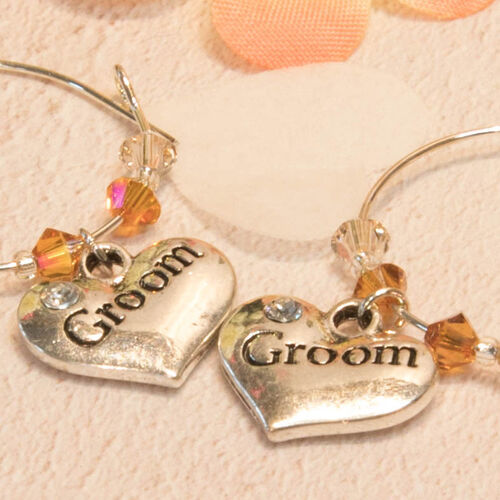 Groom & Groom Wine Glass Charms
