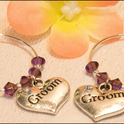 Groom & Groom Wine Glass Charms