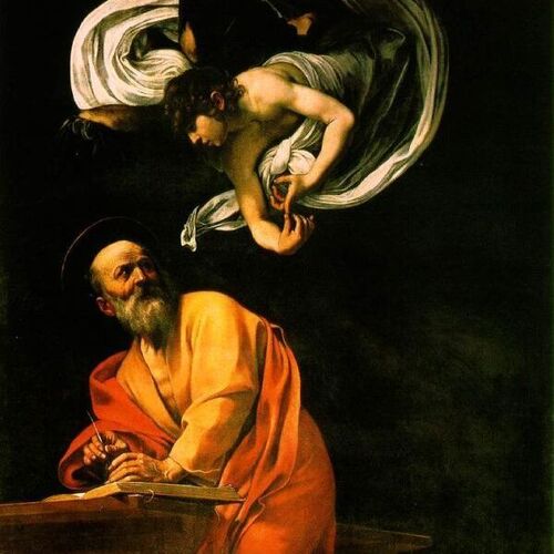 The Inspiration of Saint Matthew