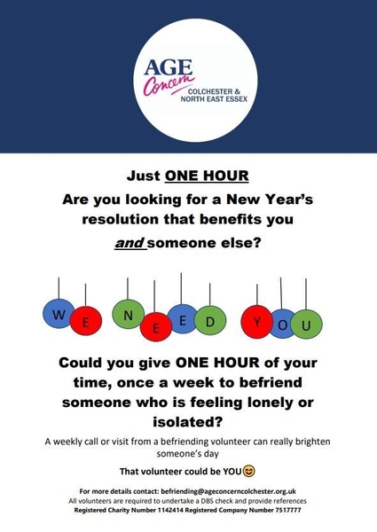 Age Concern Befriending service