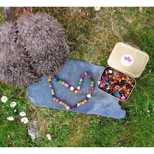 Kids Eco-Necklace Multicoloured Kit