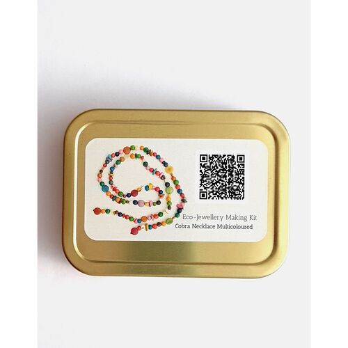 Cobra Eco-Necklace Multicoloured Making Kit