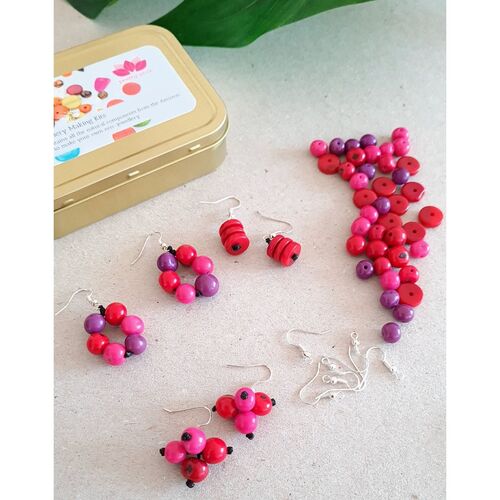 Earrings Making Kit - Berries
