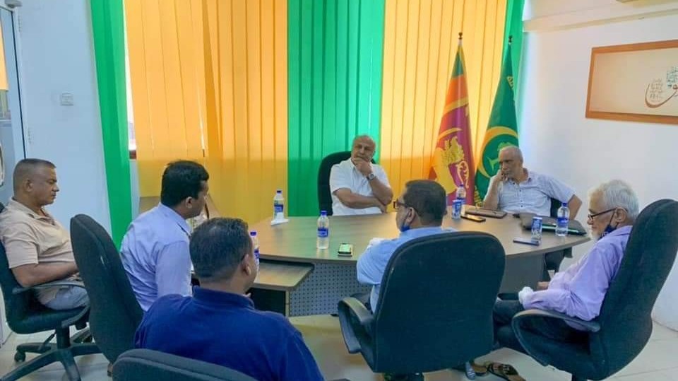 ரவூப் ஹக்கிமுடன் சந்திப்பு