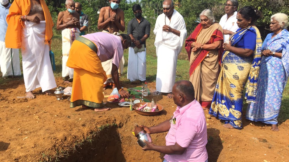 திருக்கோயில் அடிக்கல் நாட்டு விழா