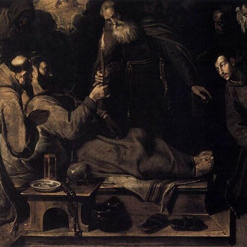 Death of St Francis