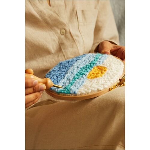 DMC Mindful The Ocean Punch Needle Kit