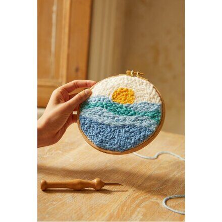 DMC Mindful The Ocean Punch Needle Kit