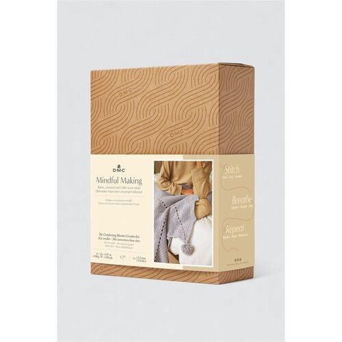 DMC Mindful The Comforting Blanket Crochet Kit