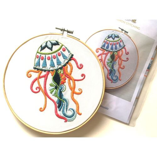 Jellyfish Embroidery Kit