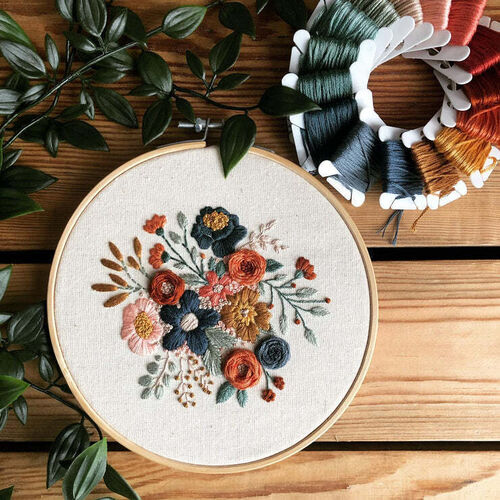 Blooming Beauty Embroidery Kit