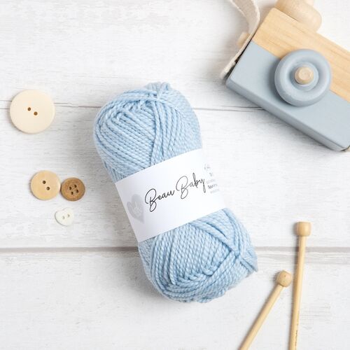 Robyn Octopus Knitting Kit - Blue