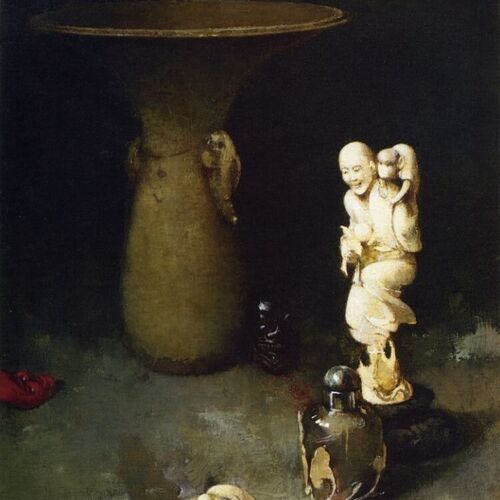 Still-Life with Oriental Works of Art