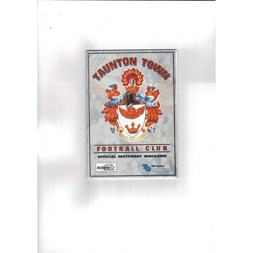 FA Vase Semi Final Football Programmes