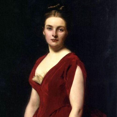 Portrait of Anna Alexandrovna Obolenskaya