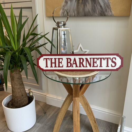 Customised Indoor Street Signs