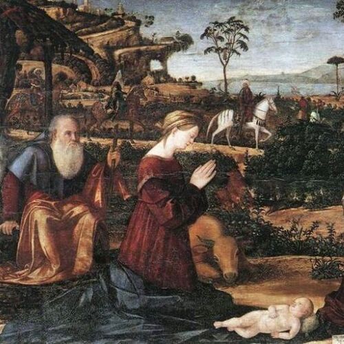 Holy Family with Two Donors
