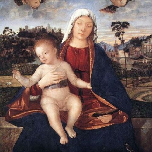 Madonna and Blessing Child