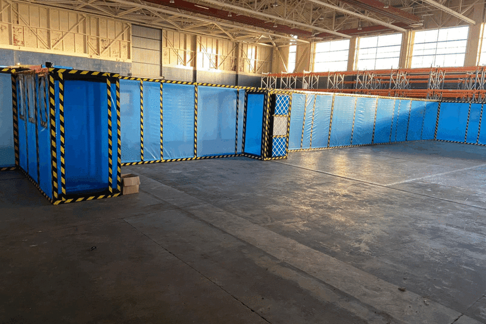 Removal of Thermal Insulation Debris within Hanger ducts